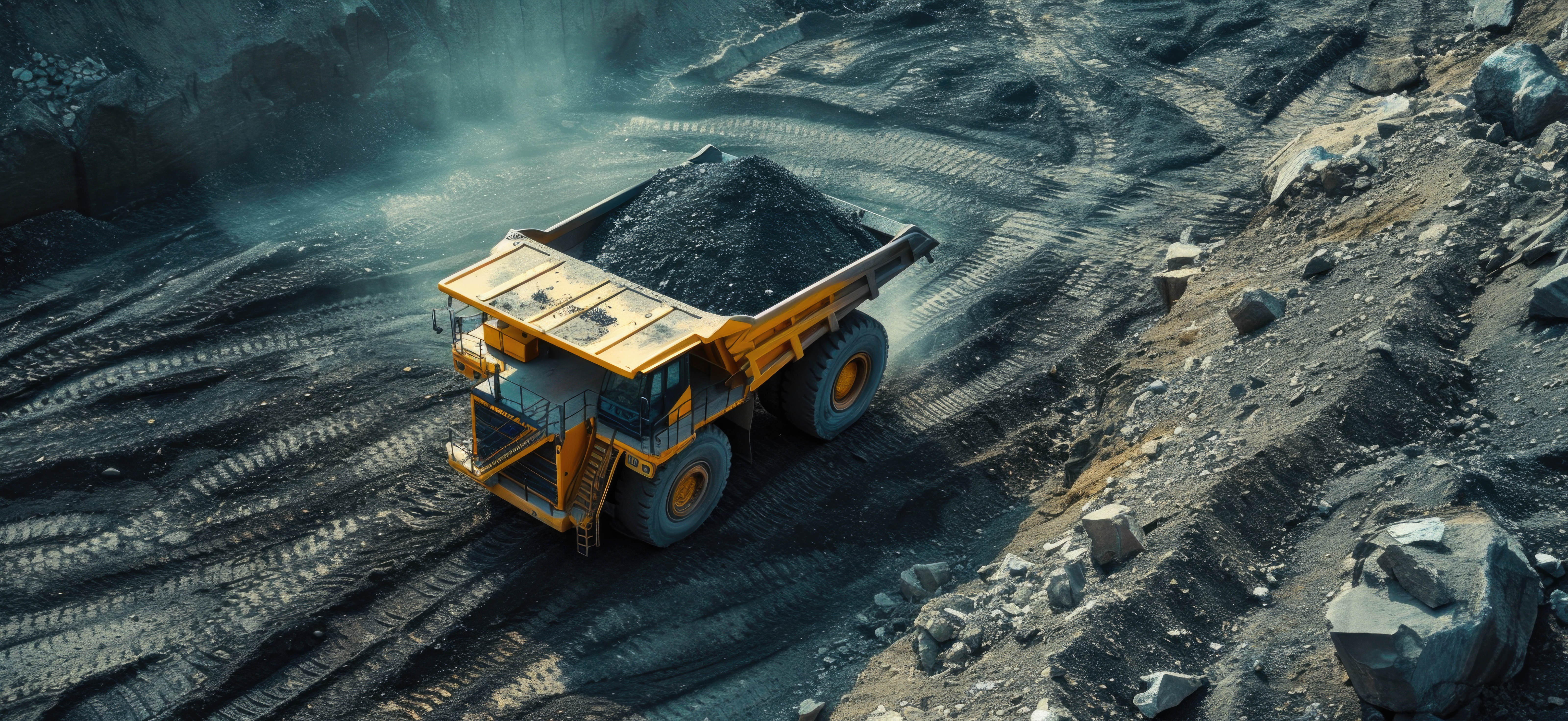 Open pit coal mining operations at MEC